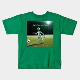 We Come In Cleats Kids T-Shirt